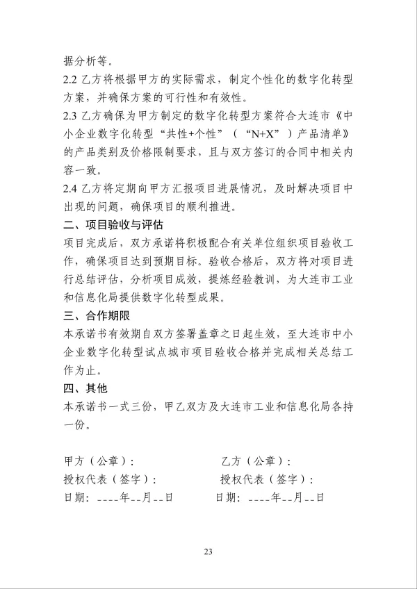 大连信息科技服务